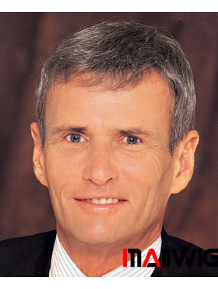 Short Straight Cheap Toupee 