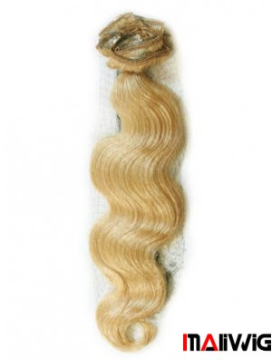 Blonde Wavy Gorgeous Remy Human Hair Tape In Hair Extensions