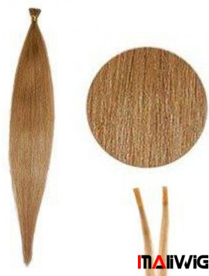 Blonde Straight Stick/I Tip Hair Extensions