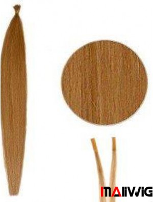 Auburn Straight Stick/I Tip Hair Extensions