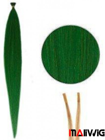 Black Straight Stick/I Tip Hair Extensions