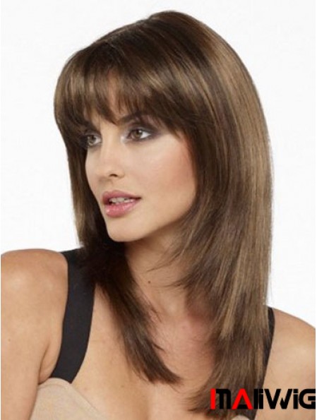 Best Human Hair Layered Long Wig for Sale