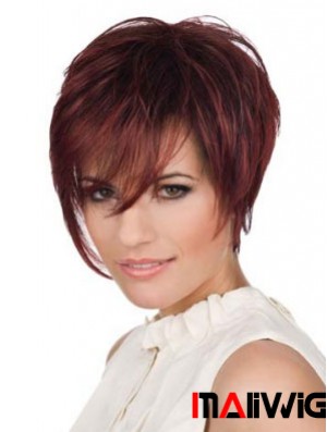 Human Lace Front Wigs UK Boycuts Lace Front Short Length