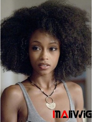 High Quality 12 inch Short Kinky Wigs For Black Women