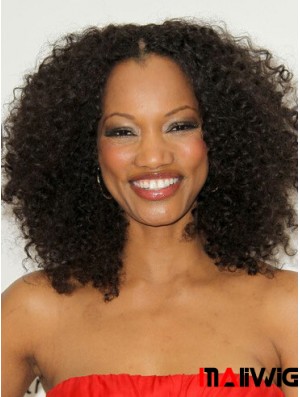 Great 14 inch Shoulder Length Kinky Wigs For Black Women