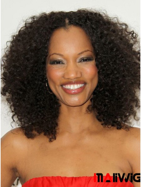 Great 14 inch Shoulder Length Kinky Wigs For Black Women