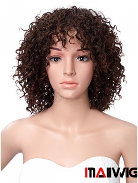 14 inch Brown Lace Front Wigs For Black Women