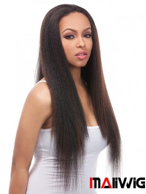 24 inch Black Lace Front Wigs For Black Women
