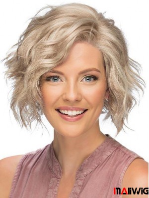 Lace Front Short Blonde Curly Affordable Classic Wigs For Women