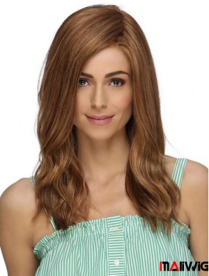 Long Hairstyles Brown Synthetic Without Bangs Lace Front Wigs