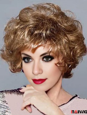 Curly Blonde Perfect Short Classic Wigs