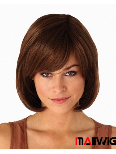 Straight Bobs 11 inch Auburn Best Synthetic Wigs