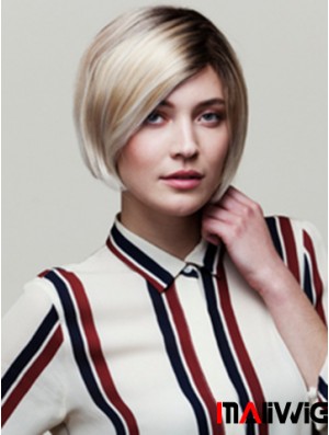 Bobs Ombre/2 Tone Straight Chin Length 10 inch New Medium Wigs
