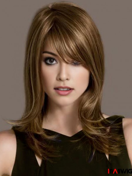 Designed Blonde Straight Layered Lace Front Long Wigs Designed Blonde Straight Layered Lace Front Long Wigs