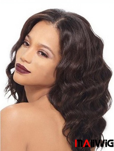 Auburn Long Online Wavy Without Bangs Lace Wigs