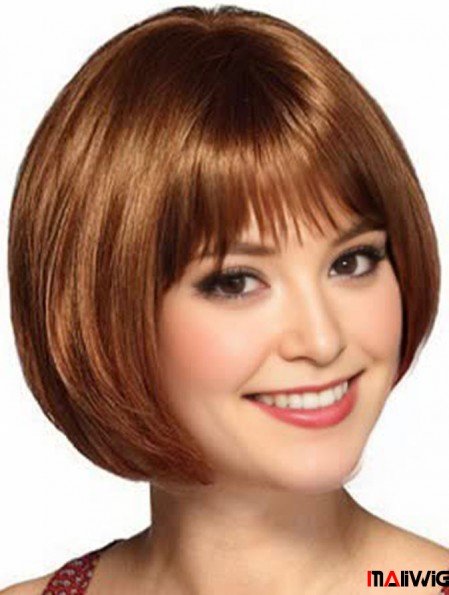 Capless Short Straight Auburn High Quality Bob Wigs Capless Short Straight Auburn High Quality Bob Wigs