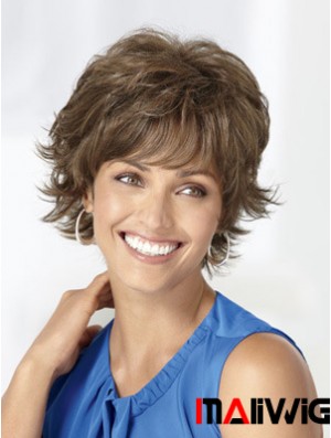 Wavy Brown Perfect Short Classic Wigs