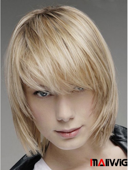 Brown Lace Front Straight Men Hand Tied And Mono Top Human Hair Wig