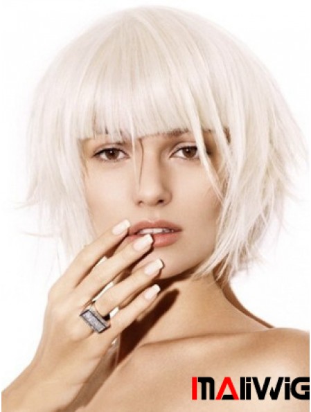 Capless Bobs Short Straight 10 inch Suitable Fashion Wigs