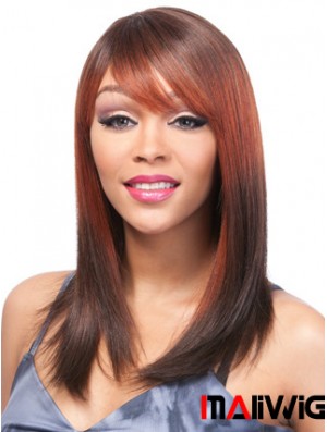 16 inch Ombre/2 Tone Lace Front Wigs For Black Women