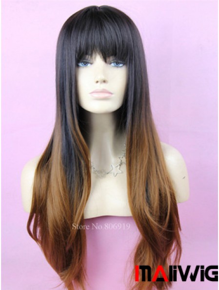 Fashion 24 inch Long Wavy Wigs For Black Women