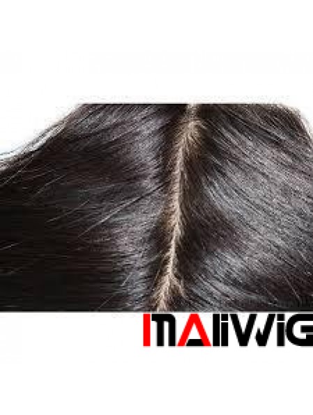 No-Fuss Black Long Wavy Lace Closures
