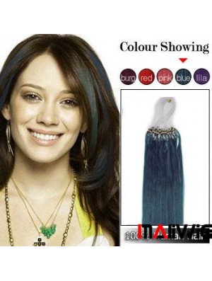 Best Black Straight Micro Loop Ring Hair Extensions