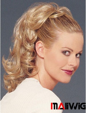 Great Curly Blonde Ponytails